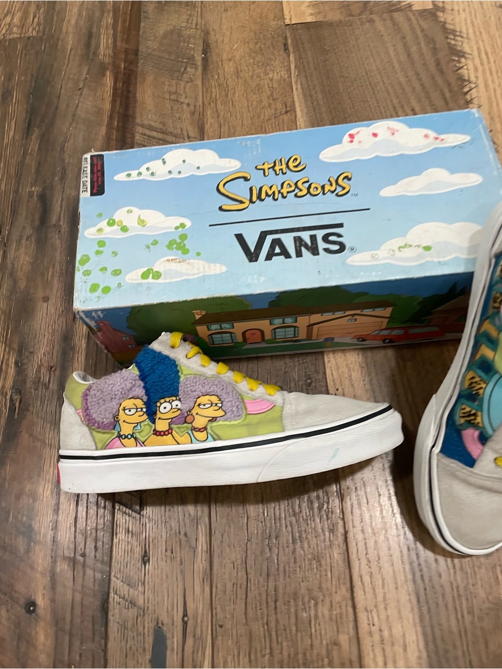 Vans Old Skool Simpsons shoes Wm 7 men 5.5